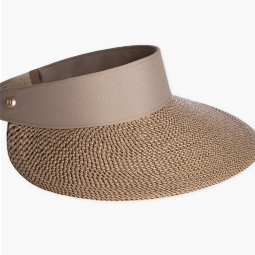 Eric Javits NEW with tags Champ II Visor in Bark color